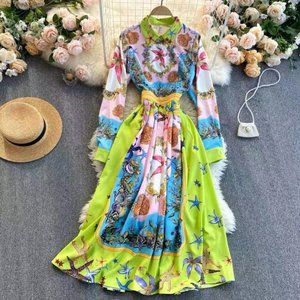 floral summer dress